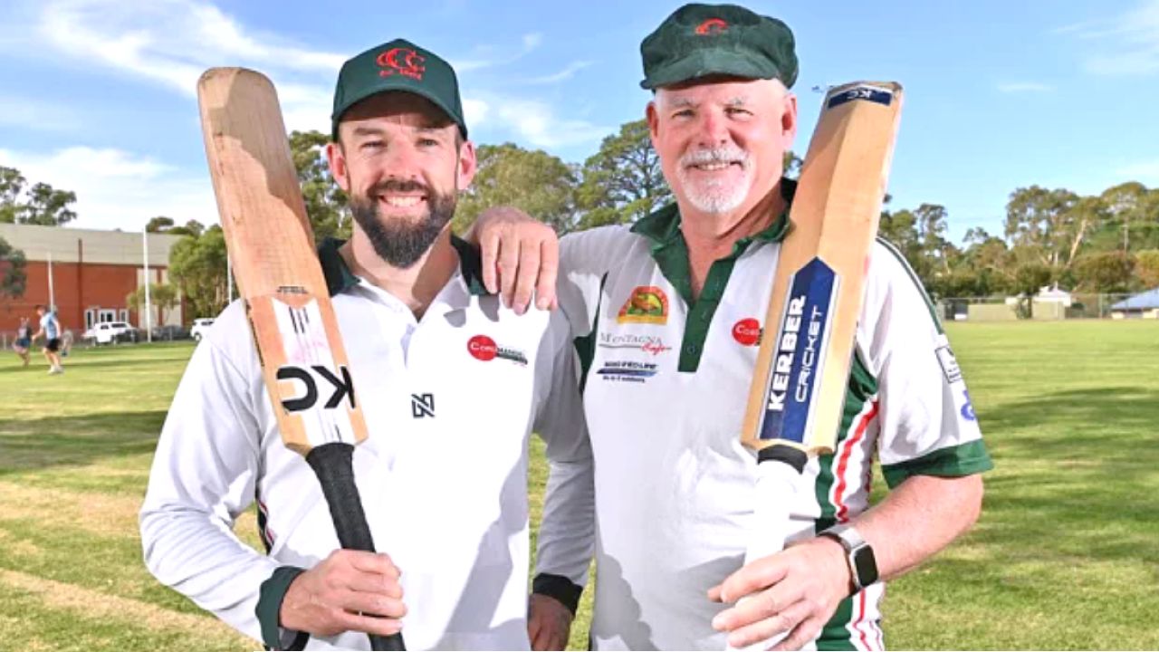 পিতা-পুত্রের ৫৯০ রানের জুটি!